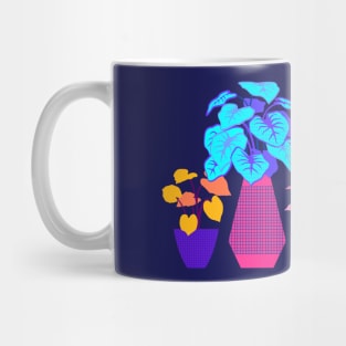 Colorful tropical indoor plants Mug